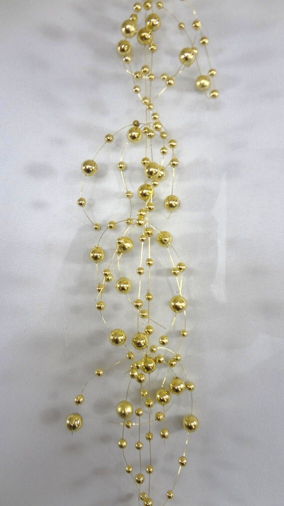 72 pearl bead garland pack of 2 by artisanfloraldecor on 72 pearl bead garland pack of 2 by artisanfloraldecor on