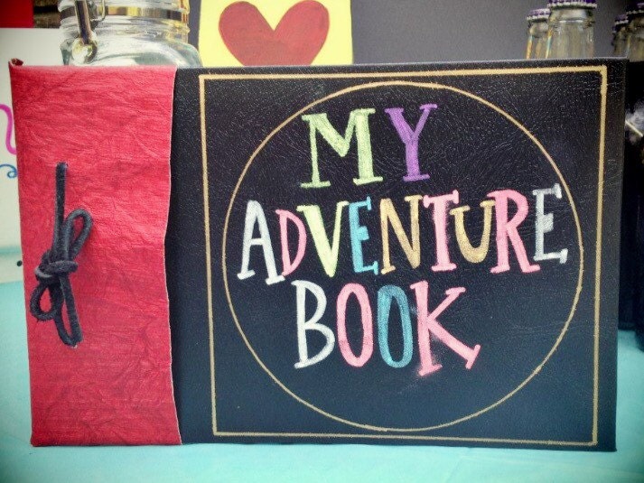 My Adventure Book Scrapbook/Photo Album Inspired by