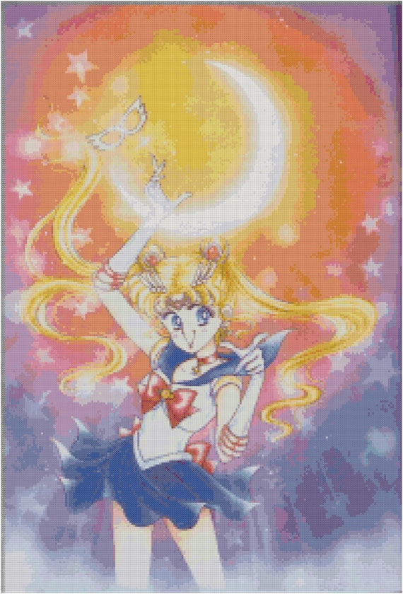 Cross Stitch Pattern Sailor Moon