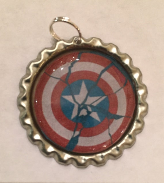 captain america broken shield prop