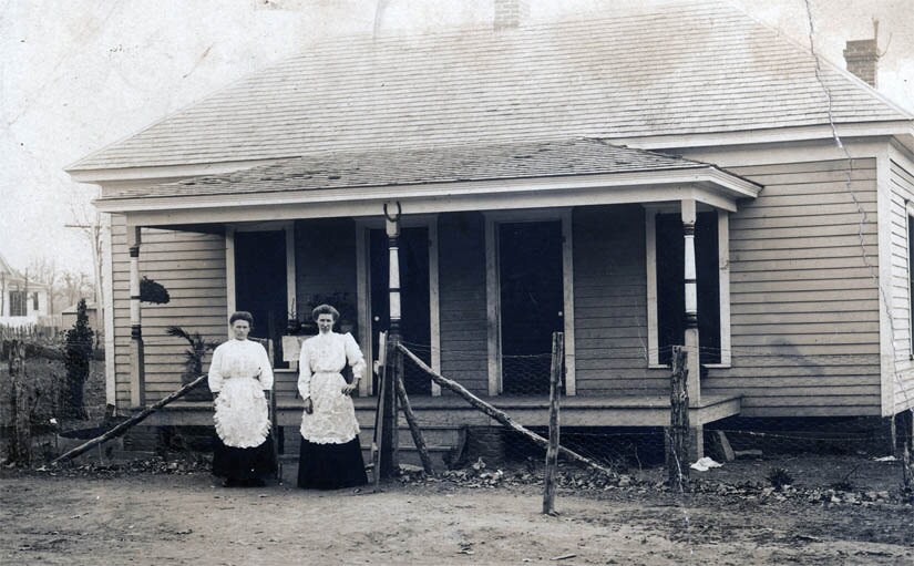 Vintage photo Underwood Farmington West Virginia RPPC Women by