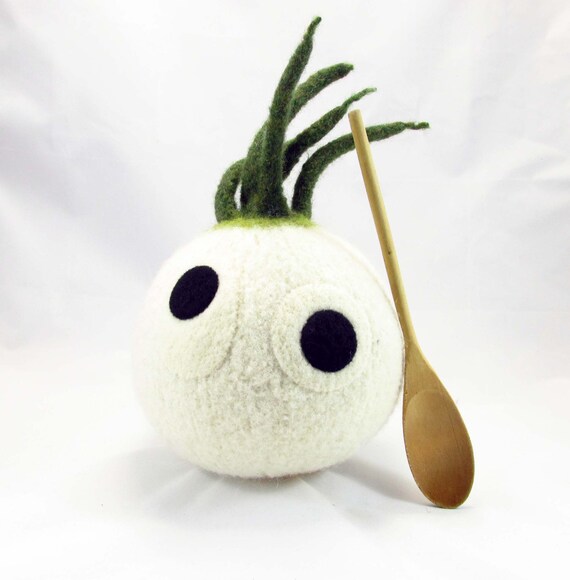 green onion stuffed toy