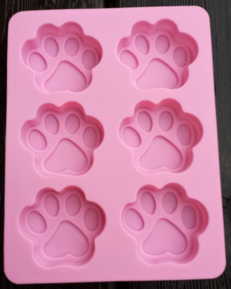 Paw Print Silicone Mold