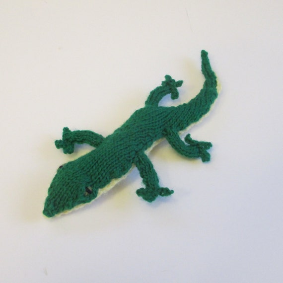 stuffed lizard pattern