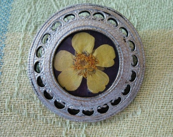 1960s Brooch - Scottish Lucky White Heather In Original Box  By Exquisite Unsigned 3951 P - Foto 3