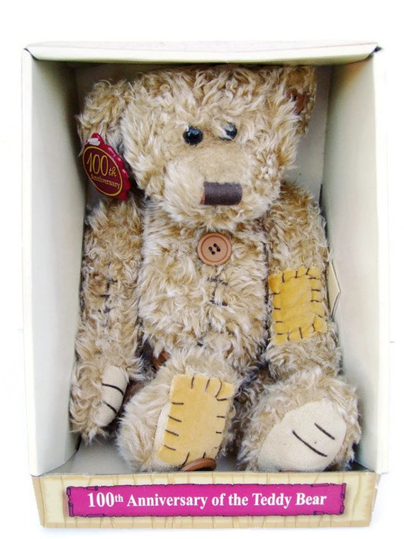 collectors edition 100th anniversary teddy bear