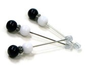 Counting Pins Marking Pins Cross Stitch Needlepoint Black White DIY Crafts TJBdesigns Counting Pins Marking Pins Cross Stitch Needlepoint Black White DIY Crafts TJBdesigns