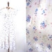 1970s dress vintage 70s novelty print prarie bohemian sundress S
