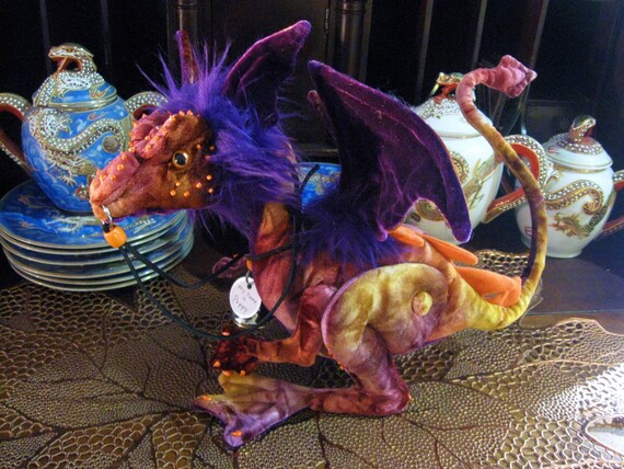 Reserved for Erin Leigh, Two nipper Dragons,Poppy and Minka, Do not purchase unless you are her.
