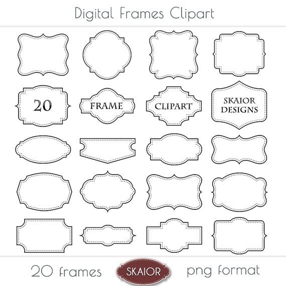 clipart label frames - photo #37