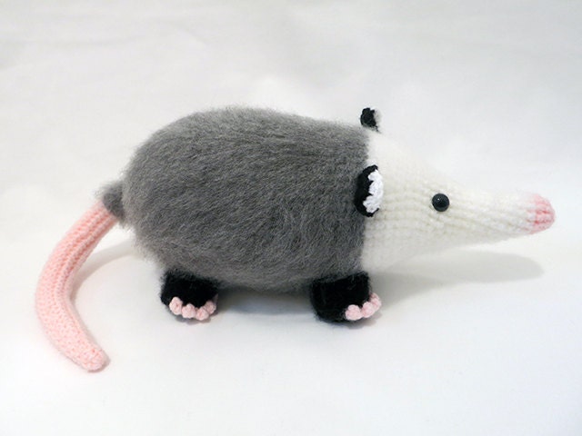 2 to together how pieces crochet Opossum PATTERN Crochet PDF Amigurumi pattern amigurumi