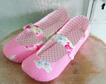 Shoe Pattern - PDF - Mary Jane Flats Women's Size 5 to 11