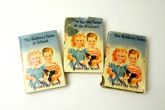 The Bobbsey Twins Book Set 1950 / Vtg by AttysSproutVintage