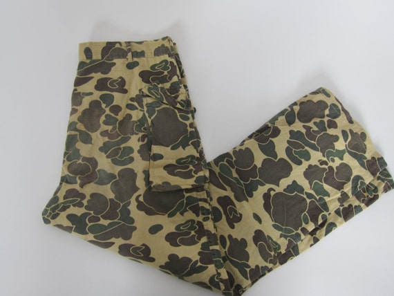 vintage camo cargo pants