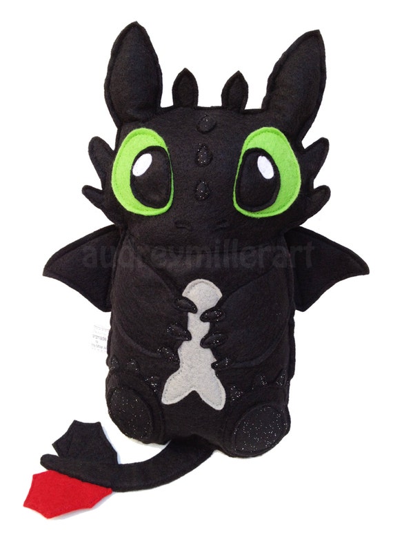 toothless plush diy