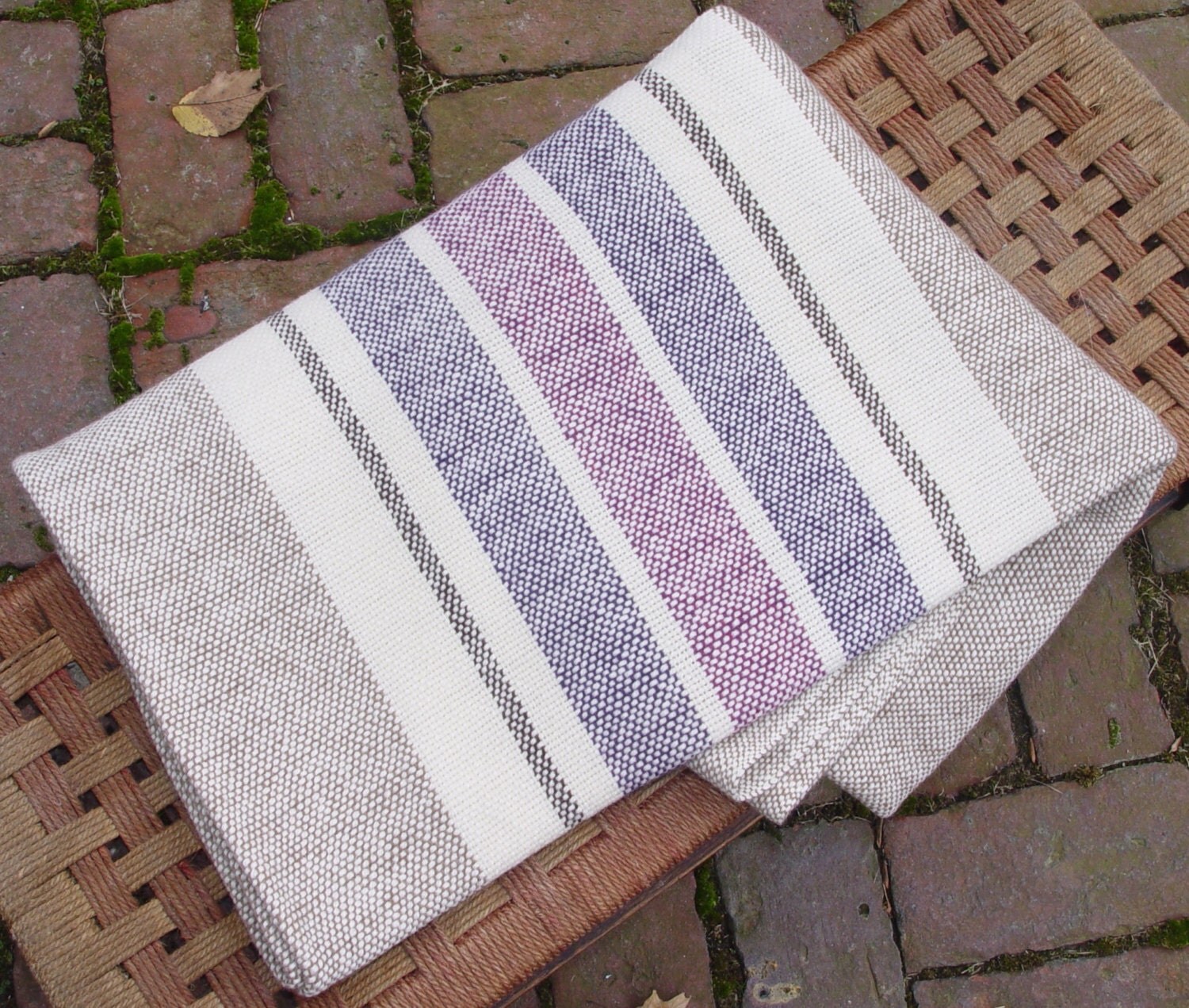 Hand Woven Merino Wool Blanket by NordtFamilyFarm on Etsy