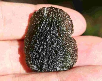 Moldavite Green Meteorite Stone Specimen