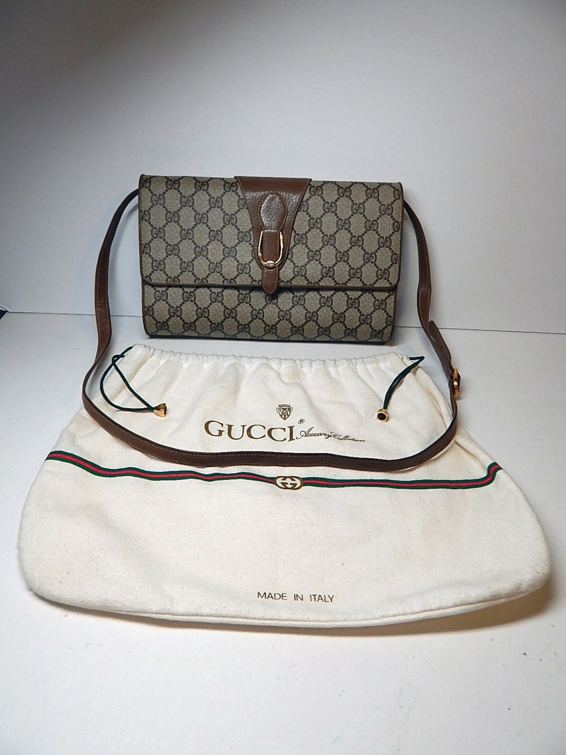 Vintage Authentic GUCCI Shoulder Bag Anniversary Collection