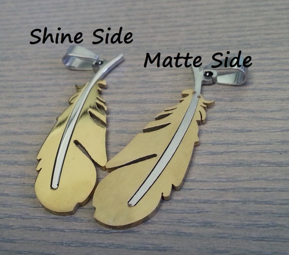 Chocobo Feather Pendant Final Fantasy Inspired Choose