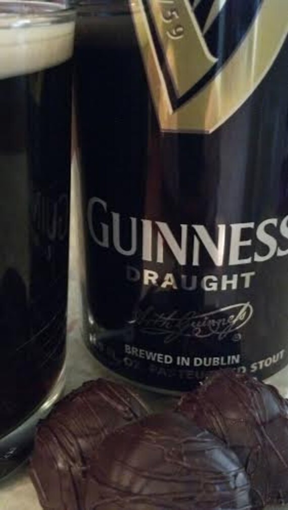 Guinness Stout Beer Chocolate Truffles and Applewood Bacon Chocolate Bars Il_570xn