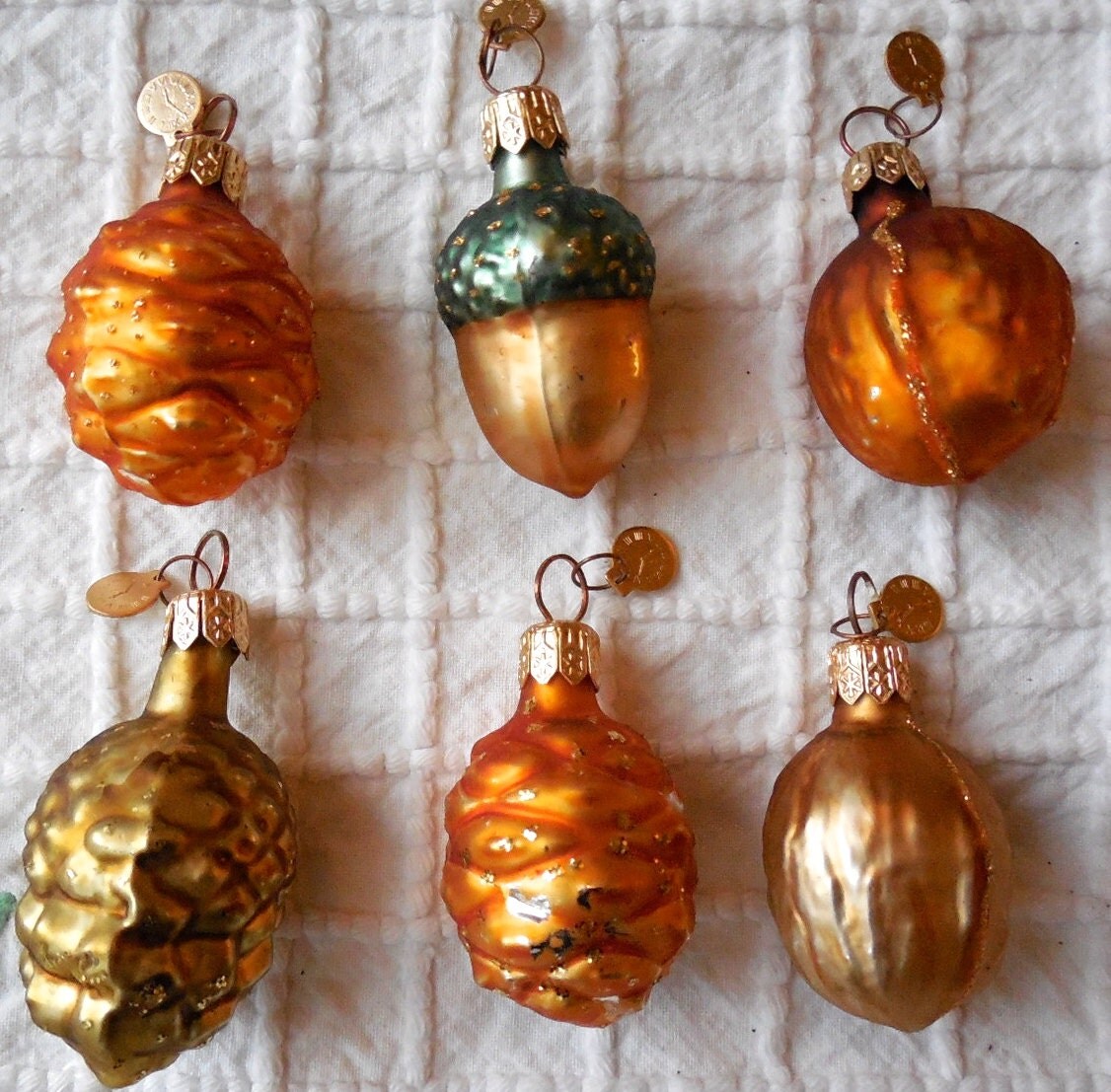 set of 6 dept 56 mercury glass nuts christmas tree ornament set of 6 dept 56 mercury glass nuts christmas tree ornament