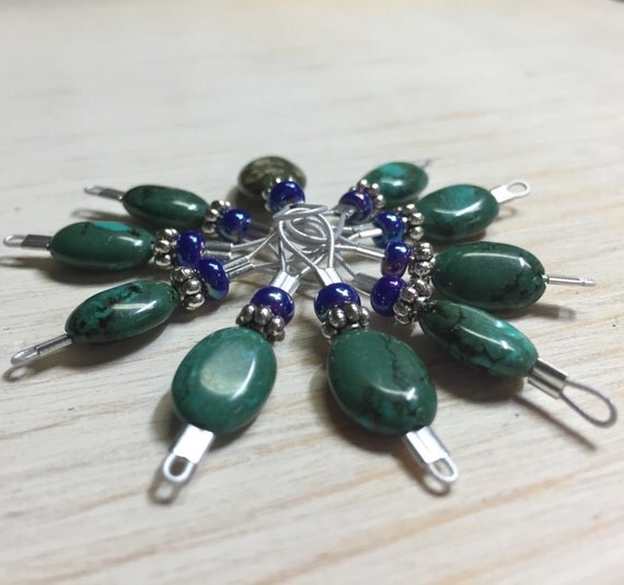 Wire Loop Knitting Stitch Markers SNAG FREE Beaded Stitch