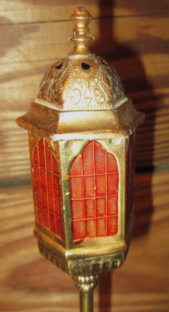 Vintage Brass Incense Burner. Unique Brass Lamp by THEOLDGARAGE