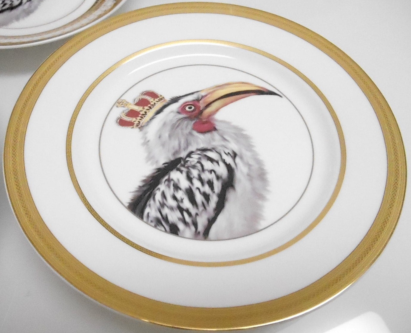 Beautiful Gold Or Silver African Hornbilltoko Bird Payment - Tea Set Skull Tea Skull Porcelain Unusual Dinnerware Unusualporcelain Unusual Dishes Funky Dishes Custom Plates Custom Dinnerware beautiful gold or silver african hornbilltoko bird payment - tea set skull tea skull porcelain unusual dinnerware unusualporcelain unusual dishes funky dishes custom plates custom dinnerware
