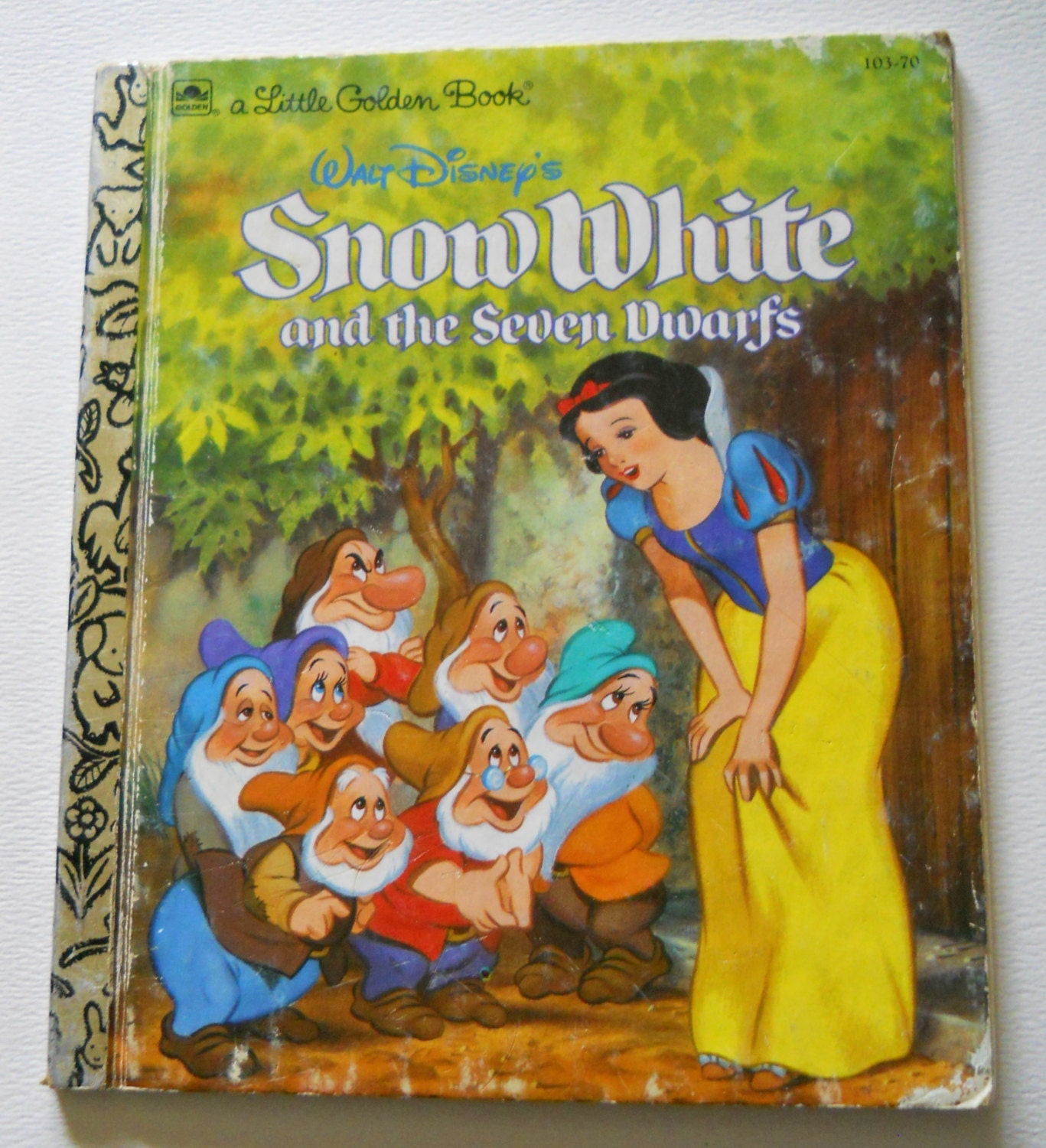 Vintage Disney Snow White And The Seven Dwarfs Golden Book | My XXX Hot ...