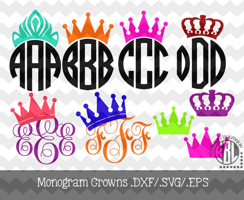 Free Free 207 Crown Monogram Svg Free SVG PNG EPS DXF File