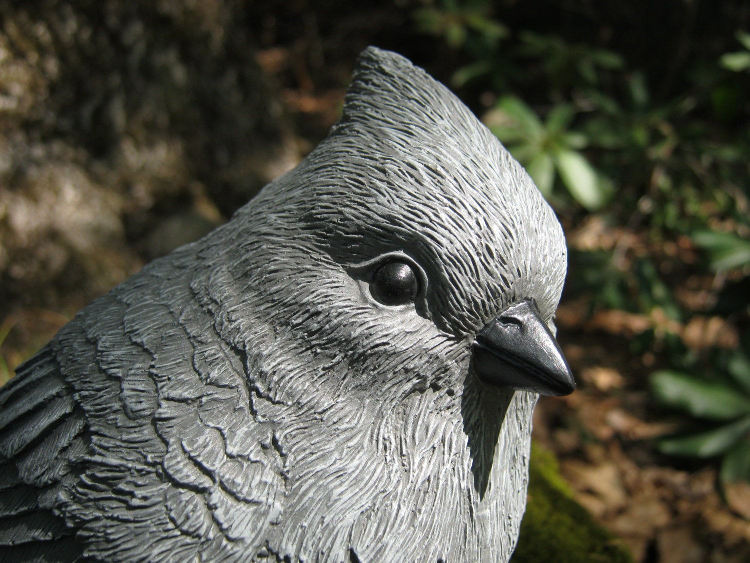Bird Statue Bird Sculpture Garden Decor Concrete Bird