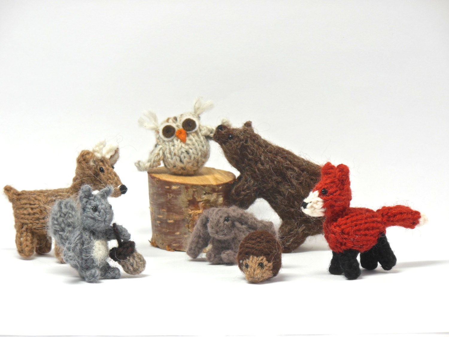 miniature woodland animals