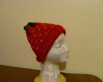 Adult Strawberry Hat