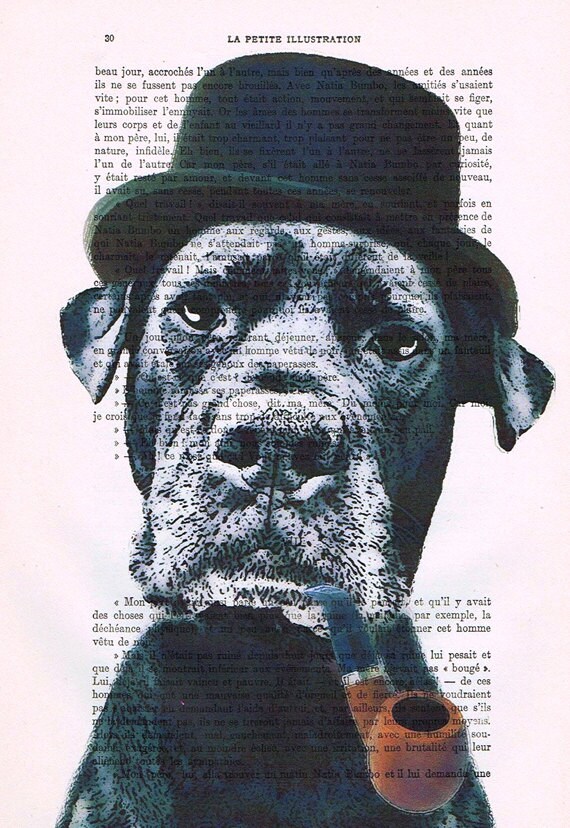 Mixed media Original Illustration Digital Print Art Poster