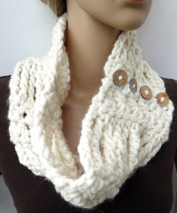 Crochet PATTERN Serenity Neck Scarf