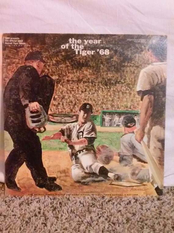 The Year Of The Tiger '68 The Official 1968 Detroit Tigers