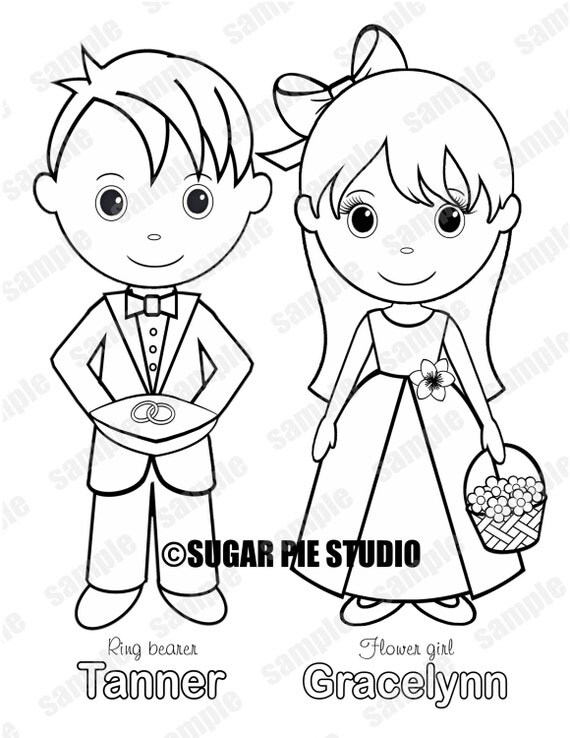 Coloring Pages Ofrealistic Flower Girls 10