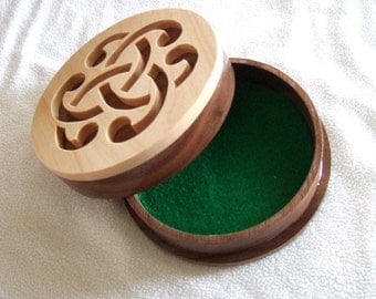 Celtic Jewelry Box - Trinket Box - Irish Gift - Celtic Knot