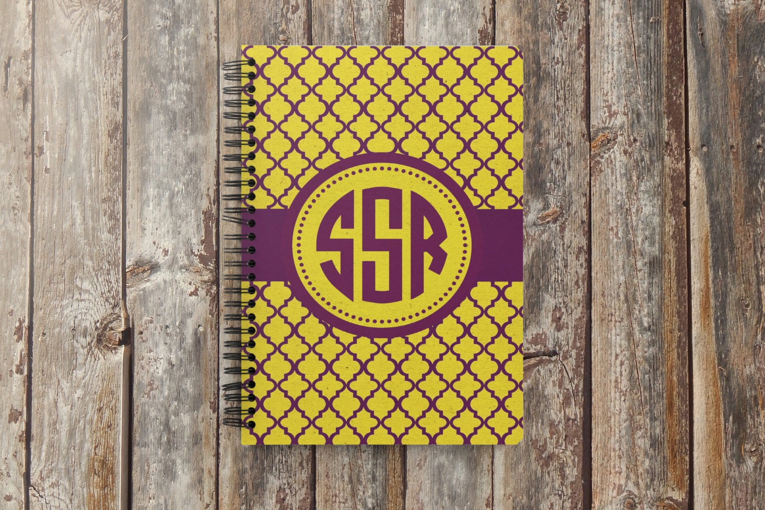 Personalized Spiral Notebook