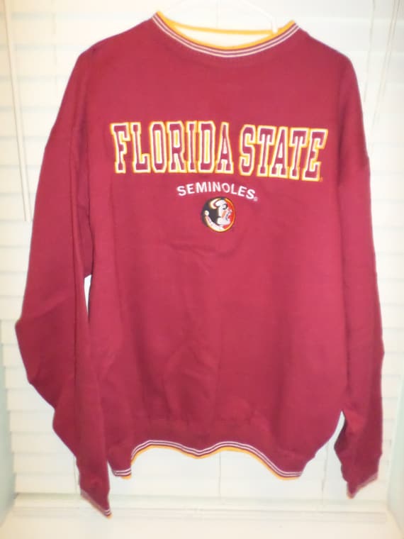 Vintage Retro Florida State Seminoles Sweatshirt New with tag