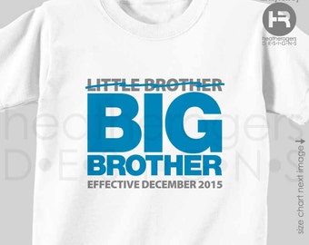 Big Brother Shirt - Pregnancy Announcement Shirt - Promoted to Big Brother Shirt - baby announcement shirt - Big Brother to be shirt