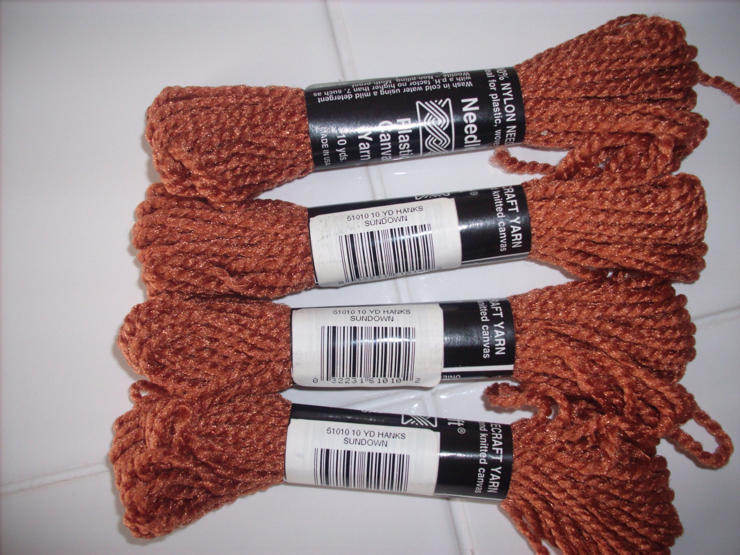 Needloft plastic canvas yarn by Unieksundown item 51010