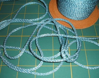 3mm wide Light Blue Silky Cord x five yards