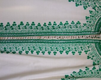 Vintage Moroccan Caftan w Embroidered threads ala 1970s ON SALE