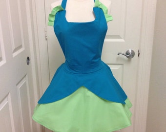 Drizella apron with hair bow