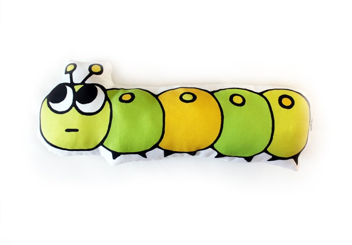 pillow caterpillar