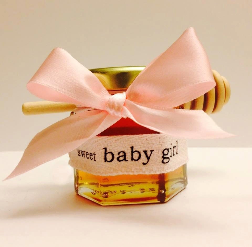 Sweet Baby Girl Honey Baby Shower Favor