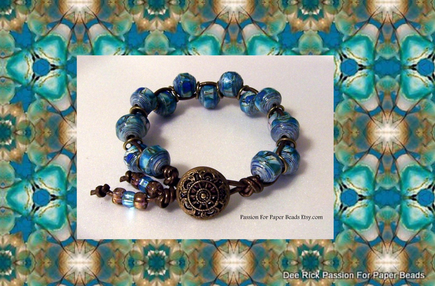 3 Printable Paper Bead Sheet Threadfin Pearl Set G G2 & A3