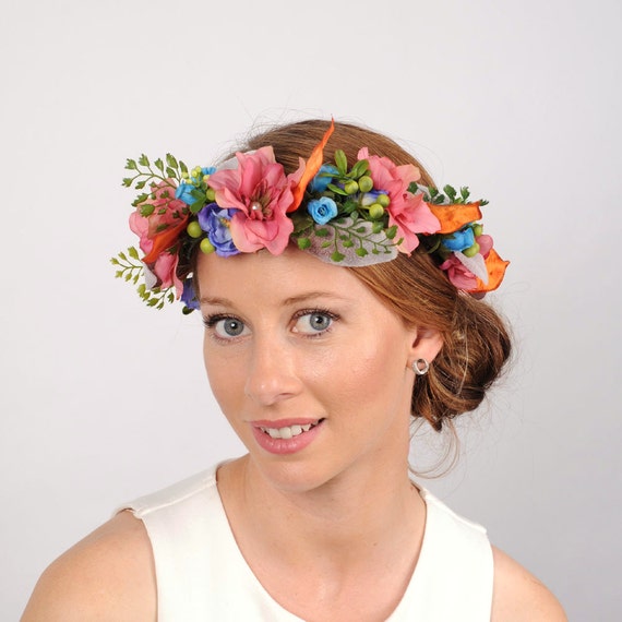 Wedding  crown Cup wedding flower Hair Crown Boho Piece, Crown, Flower  Melbourne Garden melbourne