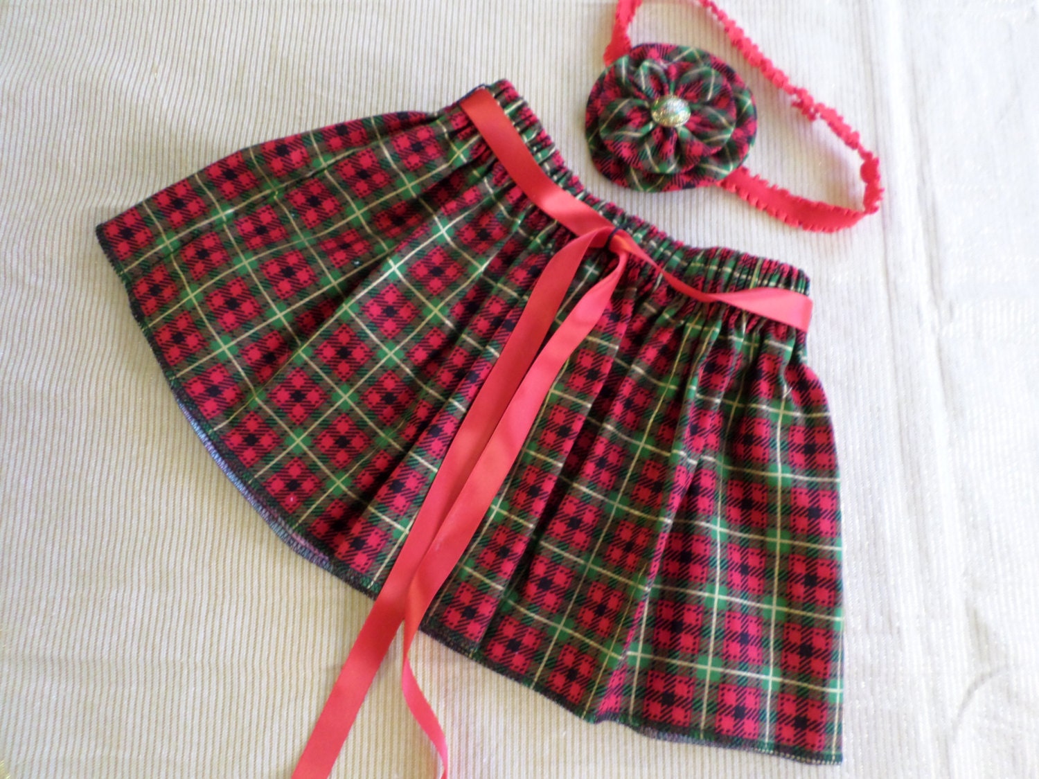 Baby toddler girl skirt Little girl plaid skirt by giovannasshop